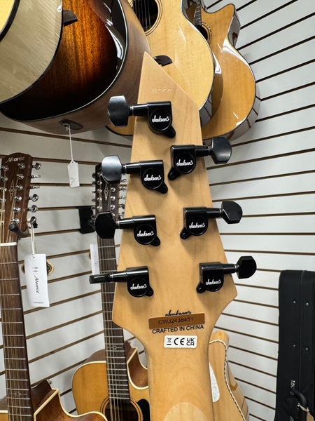 Jackson JS Series JS22-7 DKA QM - Transparent Black