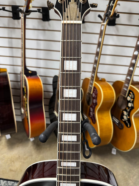 D'Angelico Premier Tammany with Electronics - Trans Black Cherry Burst - B Stock