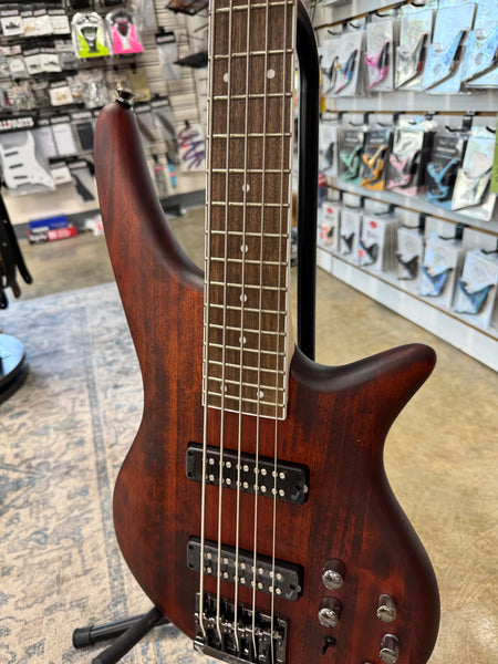 Jackson JS Series JS3V 5-String Spectra Bass - Walnut Satin