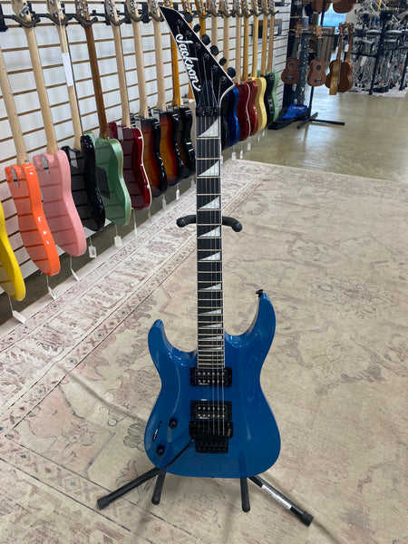 Jackson JS Series JS32L DKA Dinky Archtop with Amaranth Fretboard Left-Handed - Bright Blue