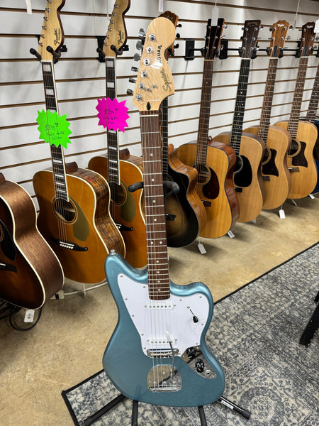 Squier Limited Edition Affinity Series Jaguar - Ice Blue Metallic