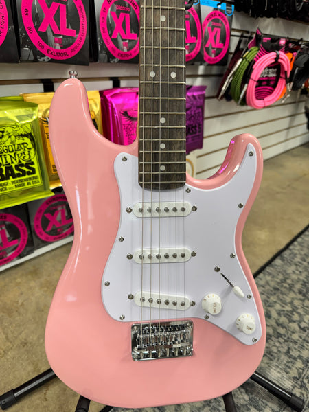 Squier Mini Strat - Shell Pink