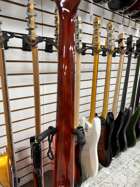 Oscar Schmidt OB100-N Acoustic/Electric Bass - Natural