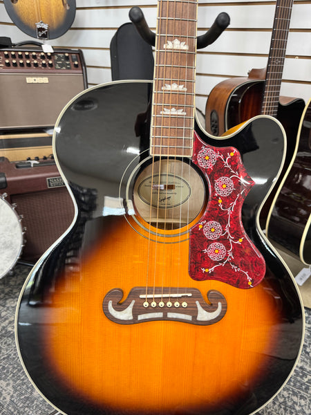 Epiphone J-200 EC Studio - Vintage Sunburst