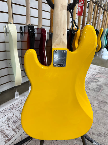 Squier Limited Edition Sonic Precision Bass - Graffiti Yellow
