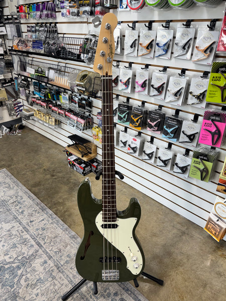Squier Paranormal Precision Bass Thinline SJ - Olive