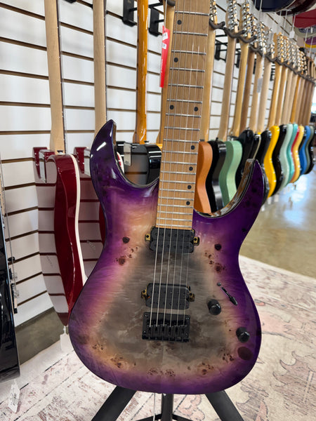 Spira S-450TPP Electric Guitar - Transparent Purple - Used