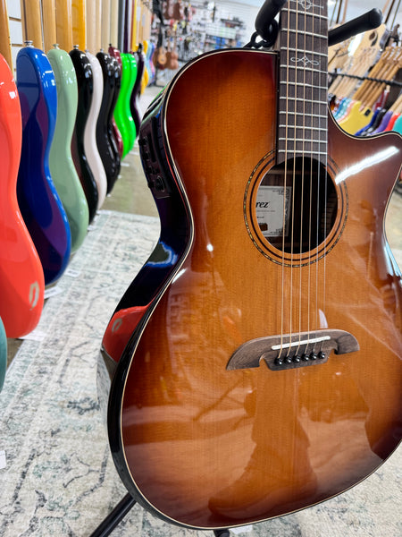 Alvarez AGE950CEAR Artist Elite Grand Auditorium Acoustic Electric Guitar - Shadow Burst