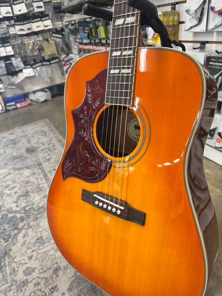 Epiphone Hummingbird Studio Left-Handed - Heritage Cherry Sunburst