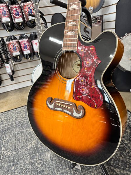 Epiphone J-200 EC Studio - Vintage Sunburst