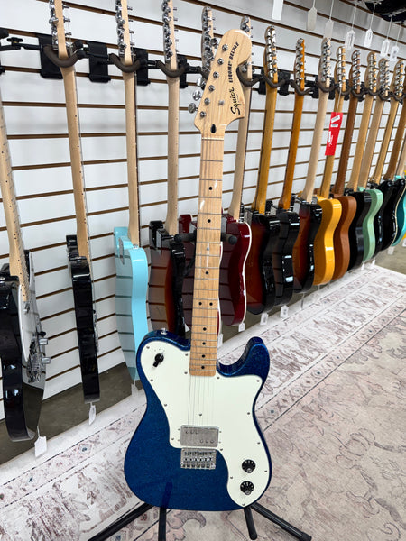Squier Paranormal Esquire Deluxe - Blue Sparkle