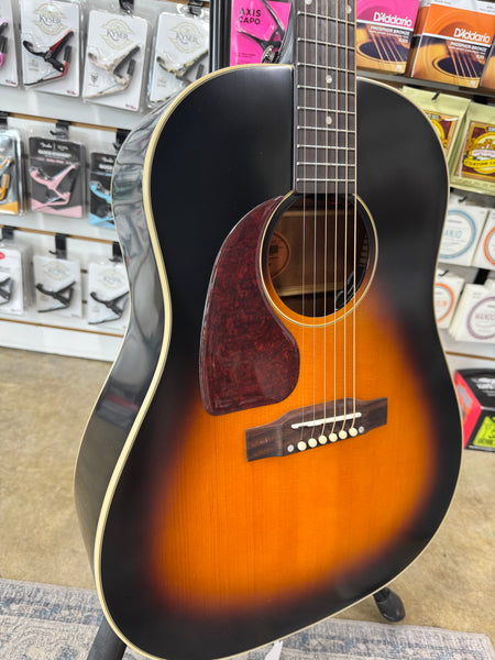 Epiphone - J-45 Standard - Left-Handed Acoustic-Electric Guitar - Vintage Sunburst