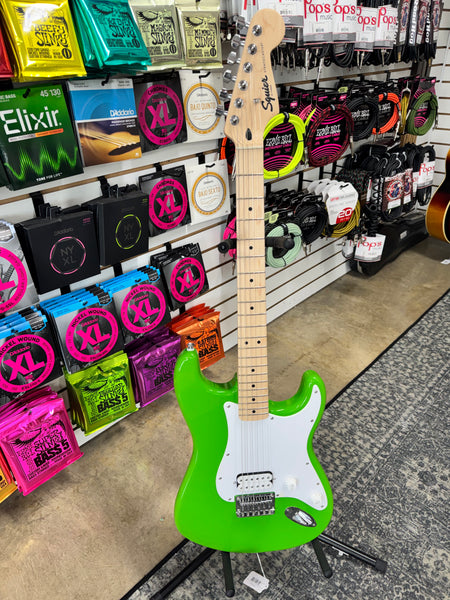 Squier Limited Edition Sonic Stratocaster HT H - Lime Green