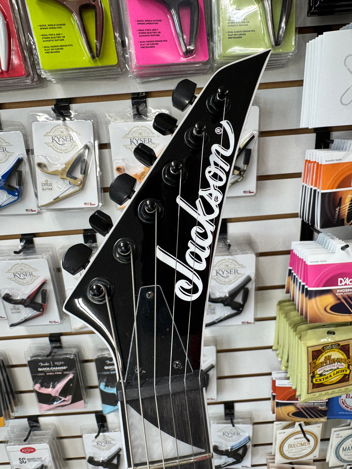 Jackson JS Series Dinky JS20 DKQ 2PT - Transparent Blue