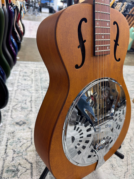 Epiphone Dobro Hound Dog Round Neck - Vintage Brown - B Stock
