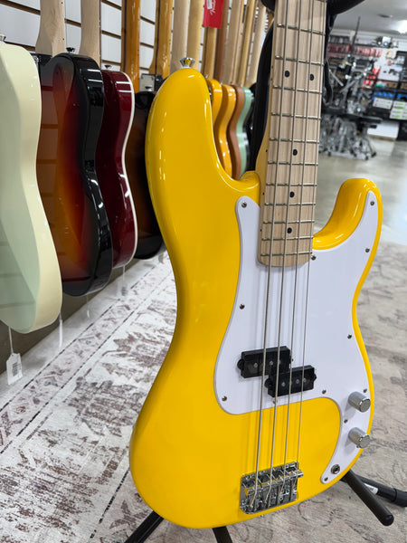 Squier Limited Edition Sonic Precision Bass - Graffiti Yellow