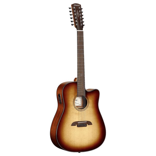 Alvarez AD60ce Shadowburst 12-string Acoustic-Electric Guitar - Shadowburst