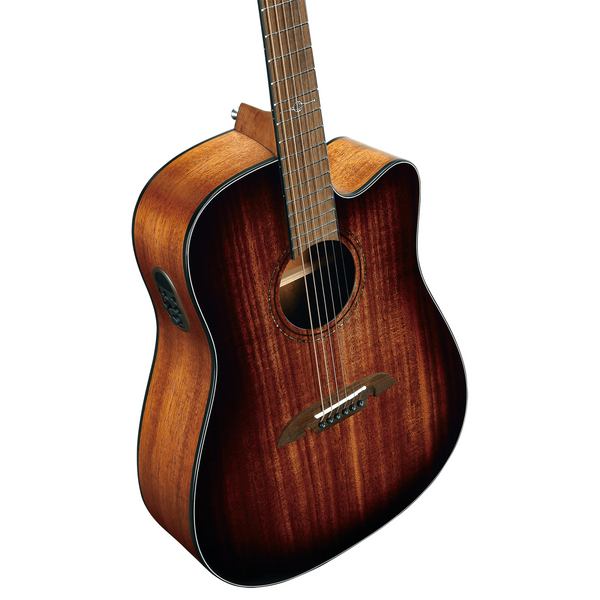 Alvarez AD66ce Shadowburst Artist Series Dreadnought Acoustic Electric Guitar - Shadowburst