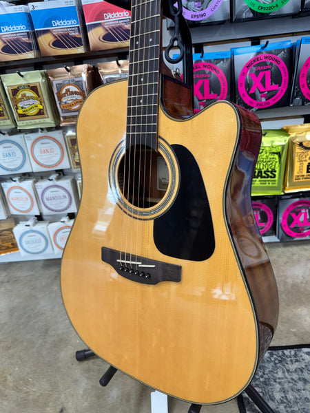 Takamine GD30CE NAT G30 Series Dreadnought Cutaway Acoustic/Electric Guitar - Natural Gloss