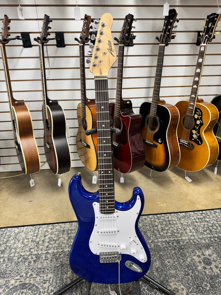 Austin Electric Guitar - Blue