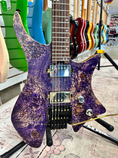 EART Headless Electric Guitar - Purple