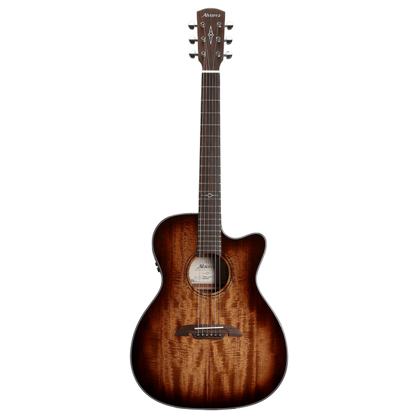 Alvarez AF66ce Shadowburst Artist Series Folk Acoustic Electric Guitar - Shadowburst