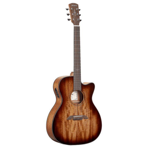 Alvarez AF66ce Shadowburst Artist Series Folk Acoustic Electric Guitar - Shadowburst
