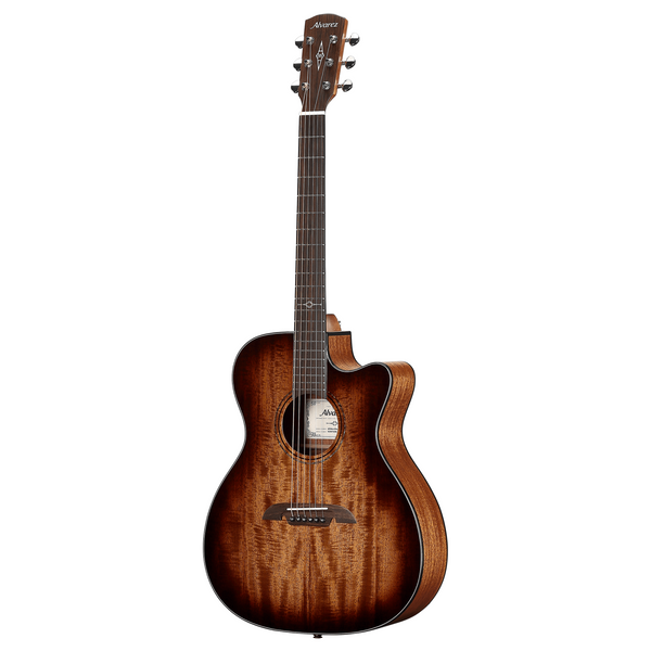 Alvarez AF66ce Shadowburst Artist Series Folk Acoustic Electric Guitar - Shadowburst