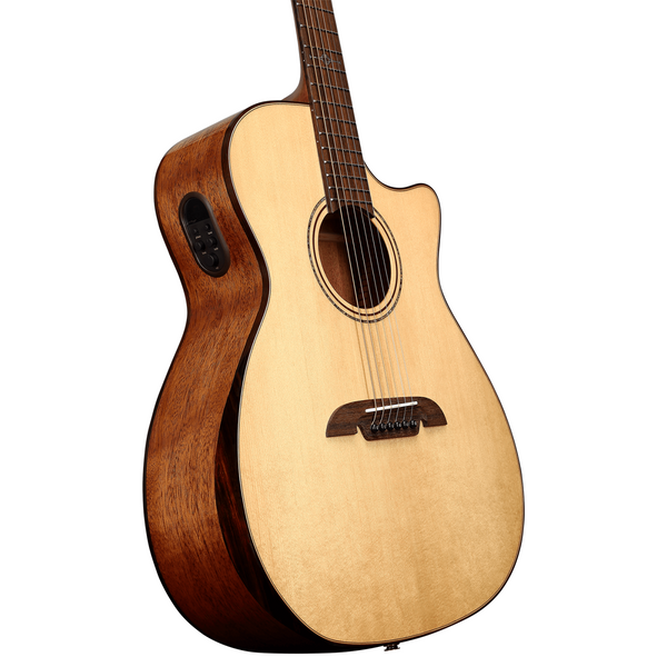 Alvarez AG60ce Armrest Artist Series Grand Auditorium Acoustic Electric Guitar - Natural