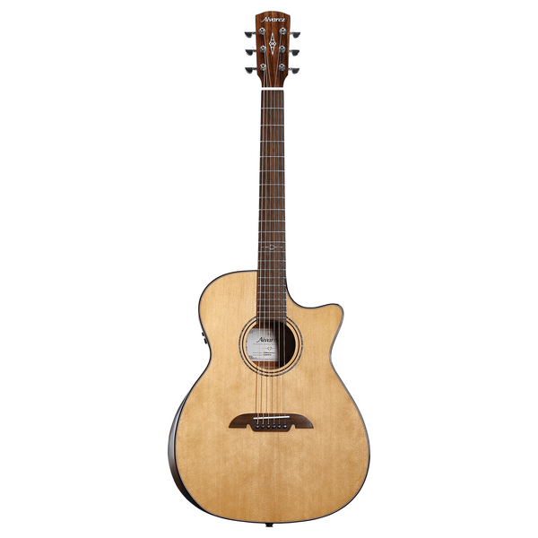 Alvarez AG60ce Armrest Artist Series Grand Auditorium Acoustic Electric Guitar - Natural
