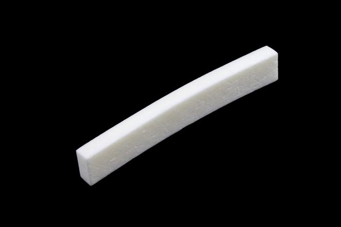 Allparts BN-0205-000 RADIUSED BONE NUT FOR FENDER GUITARS Bleached