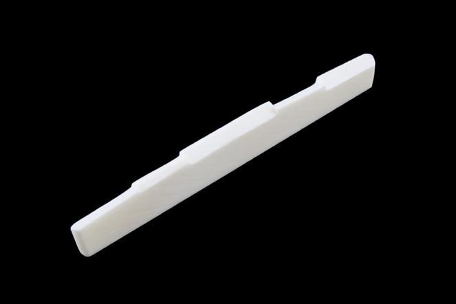 Allparts BS-2213-000 Fully Compensated Bone Saddle Bleached