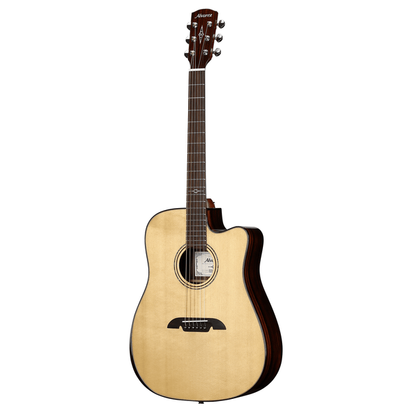 Alvarez AED90ce Armrest Dreadnought Acoustic Electric Guitar - Natural