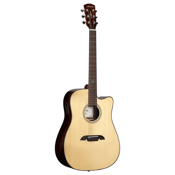 Alvarez AED90ce Armrest Dreadnought Acoustic Electric Guitar - Natural