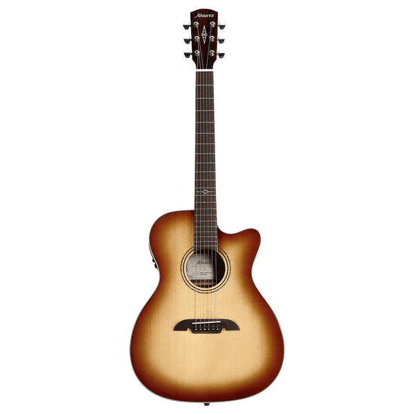 Alvarez AF70ce Shadowburst Artist Series Folk Size Acoustic Electric Guitar - Shadowburst