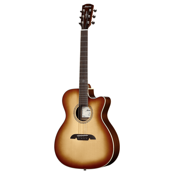 Alvarez AF70ce Shadowburst Artist Series Folk Size Acoustic Electric Guitar - Shadowburst