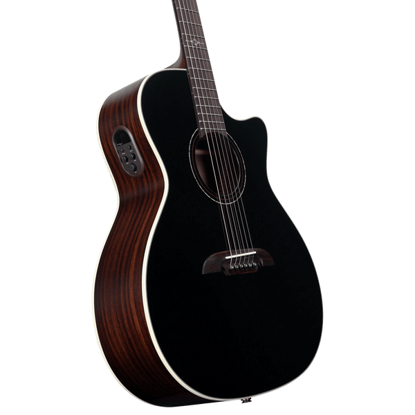 Alvarez AG70ce_Black Grand Auditorium Acoustic Electric Guitar - Black