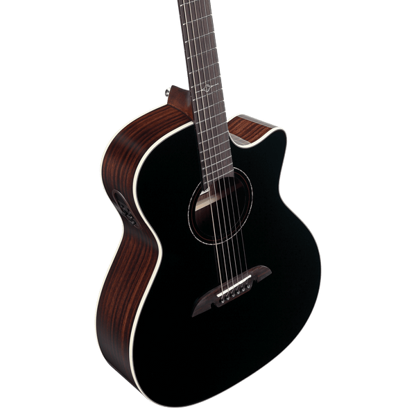 Alvarez AG70ce_Black Grand Auditorium Acoustic Electric Guitar - Black
