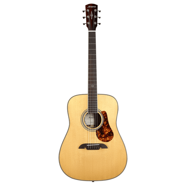 Alvarez MD70e Herringbone Acoustic-Electric Guitar - Natural