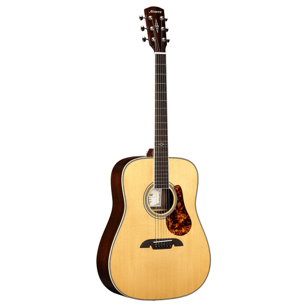 Alvarez MD70e Herringbone Acoustic-Electric Guitar - Natural