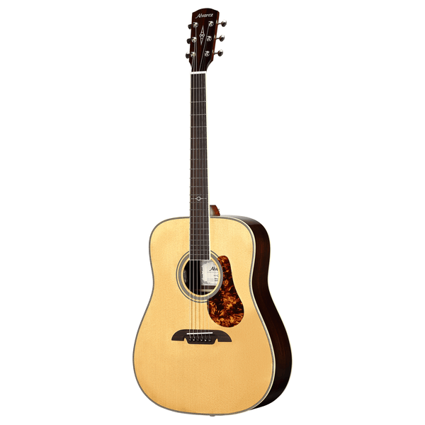 Alvarez MD70e Herringbone Acoustic-Electric Guitar - Natural