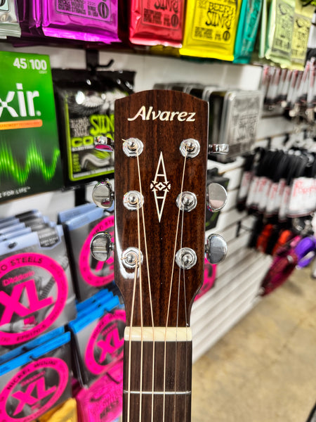 Alvarez AEG70ce Armrest Grand Auditorium Acoustic Electric Guitar - Natural - Used