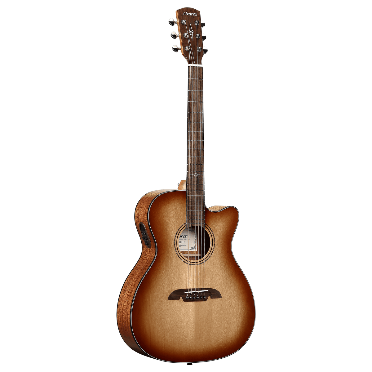 Alvarez AF60ce Artist Series Folk Acoustic Electric Guitar - Shadowburst