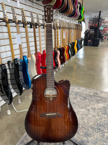 Alvarez MD66ce Custom Masterworks Series Acoustic-Electric Guitar - Shadowburst