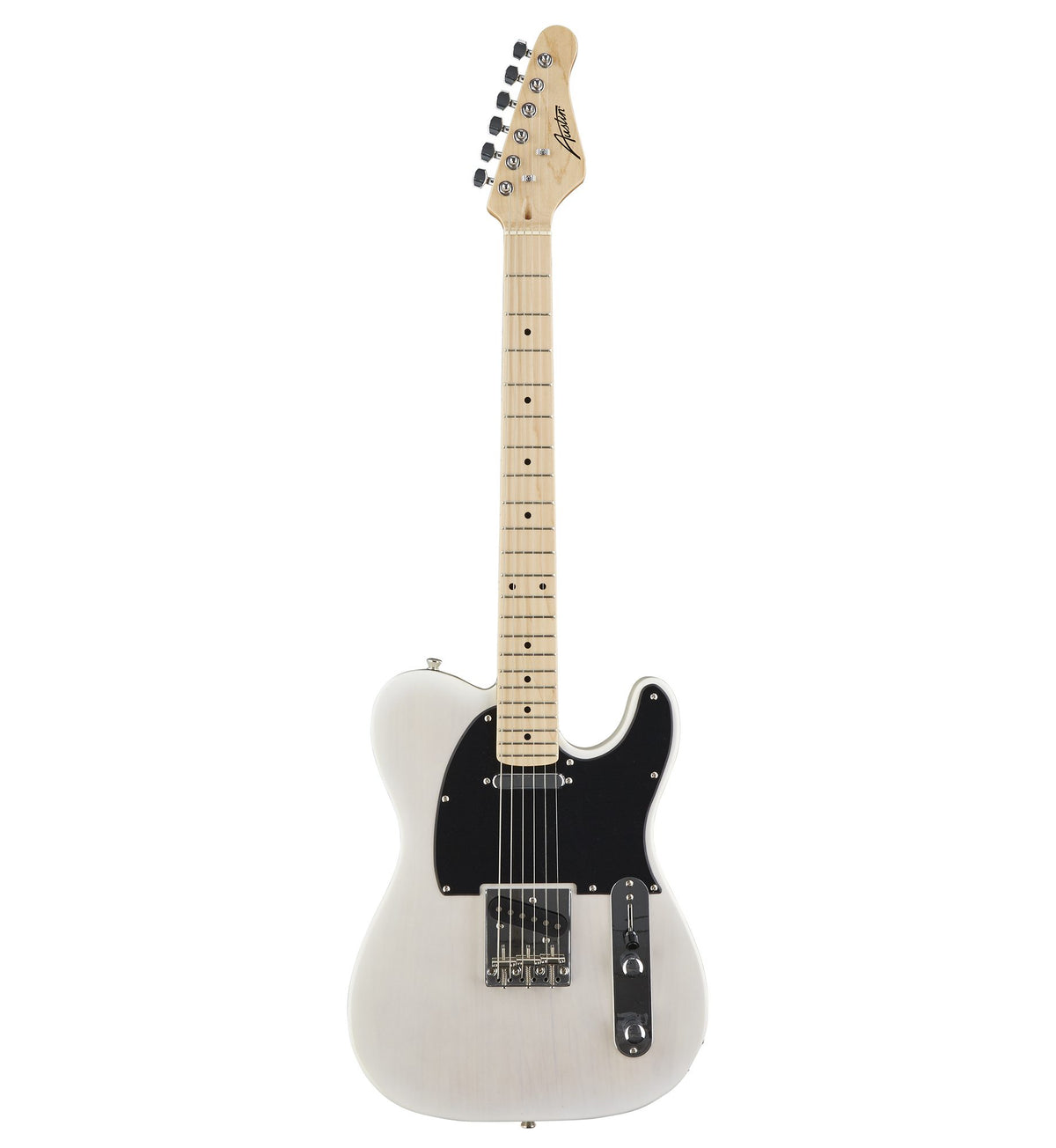 Austin ATC250WH Single Cutaway Electric Guitar - White