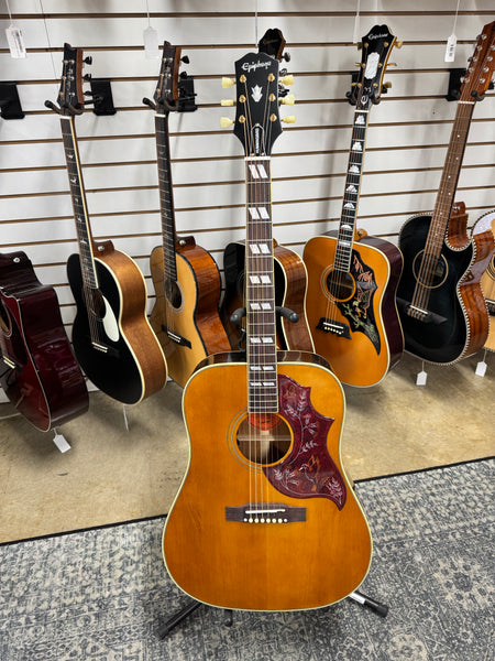 Epiphone Hummingbird - Aged Natural Antique Gloss