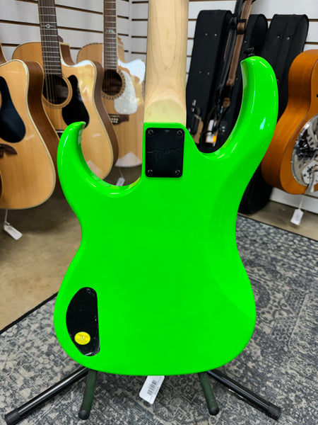 Dean Custom Zone 4-String Bass - Nuclear Green