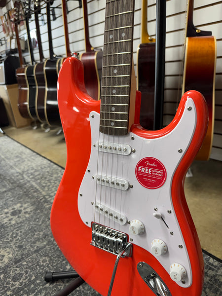 Squier Limited Edition Sonic Stratocaster - Fiesta Red - B Stock