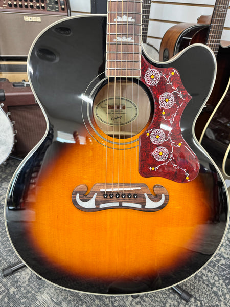 Epiphone J-200 EC Studio - Vintage Sunburst