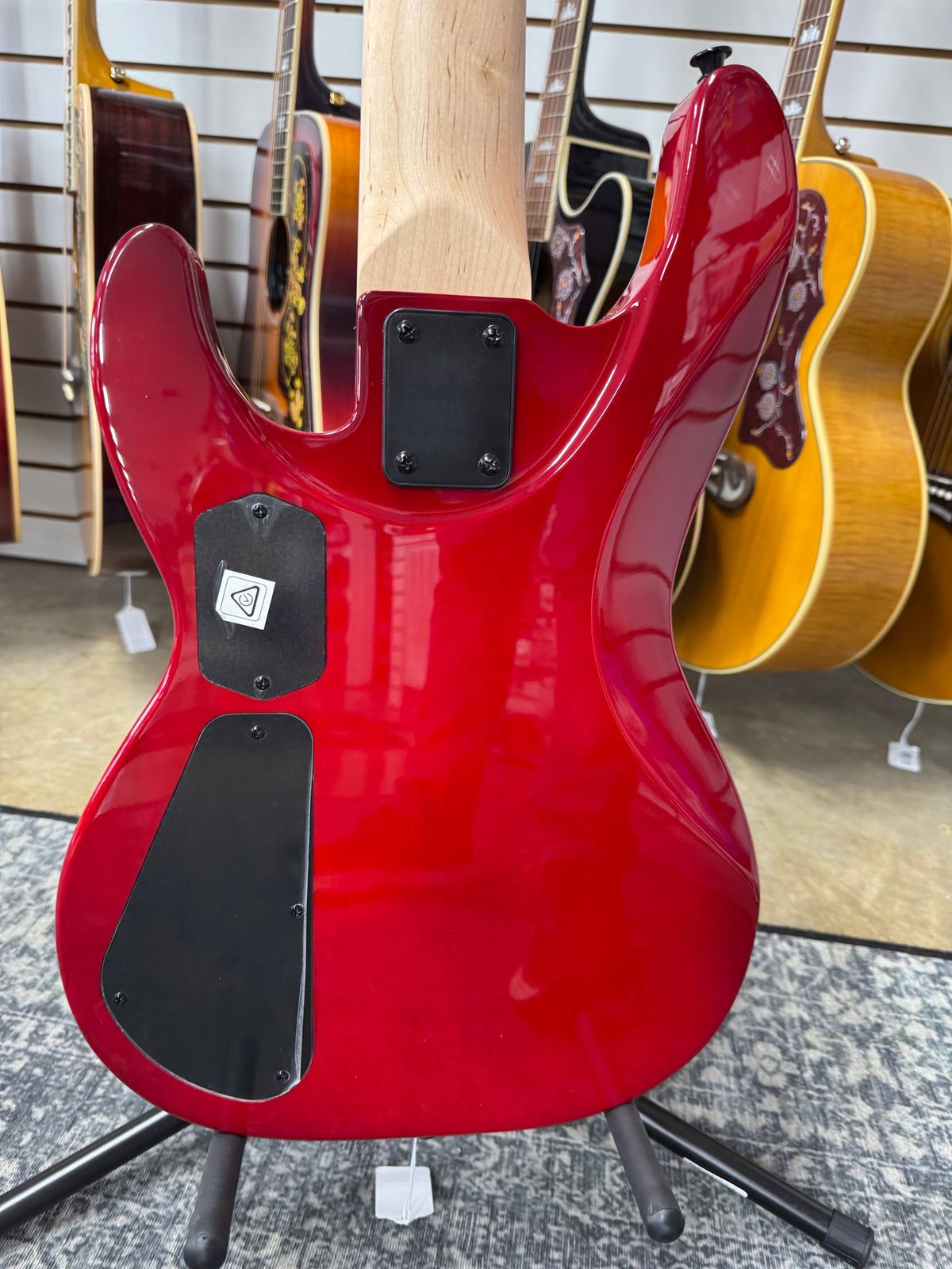 Jackson JS Series JS3VQ 5-String Concert Bass - Present - Cherry Burst - B Stock